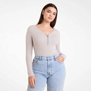 NUUDS Hook & Eye Bodysuit Size XL